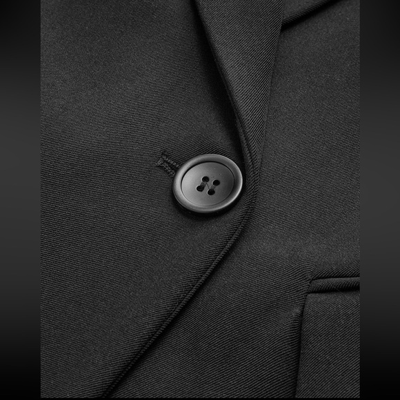 Collar Pocket Long Blazer Coat - Picture 10 of 10